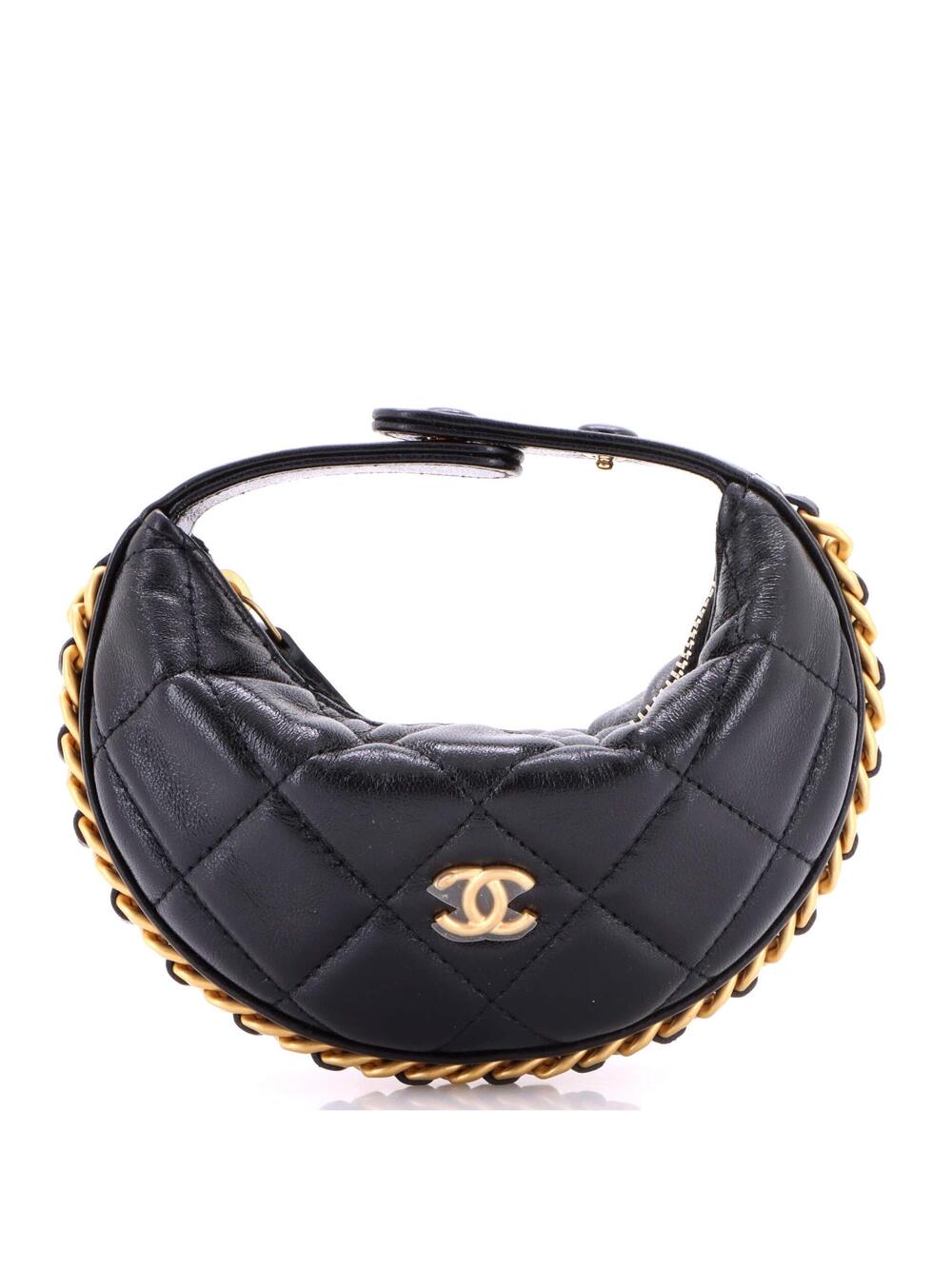 Chanel Chain Around Hobo Pouch Quilted #258298C35B